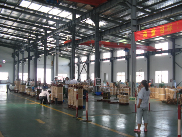 迪庆变压器生产车间